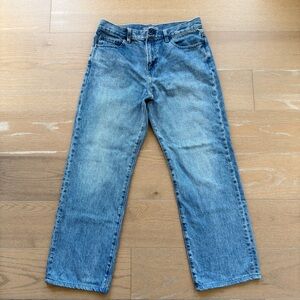 UNIQLO & JW Anderson Straight Jeans Cotton  Women Blue 29x31 Light Blue